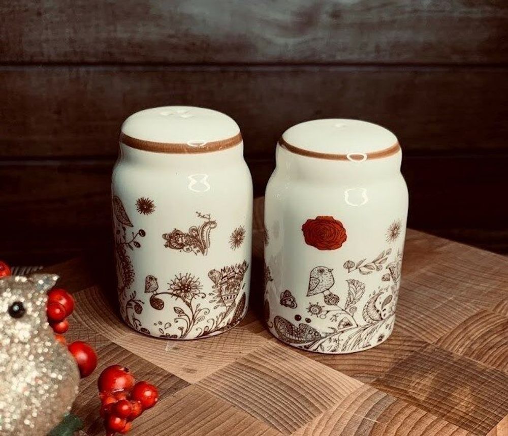 Lenardi 110398 Набор солонок ПТИЧИЙ ДВОРИК в под.уп.(х36)