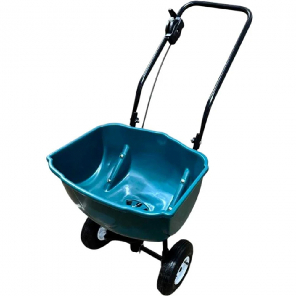 Тележка-разбрасыватель (дозатор-сеялка) GWU-26  Алюм. редуктор, 26кг/27л Great Wolf