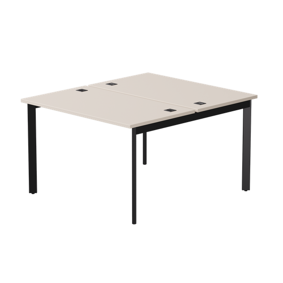 Бенч-система на 2 места Everprof EVO на металлокаркасе 1180х670(1370)x755 опоры 45гр