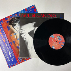 Винтажная виниловая пластинка LP Paul McCartney Tug Of War (Japan 1982) (Obi) Ballroom Dancing