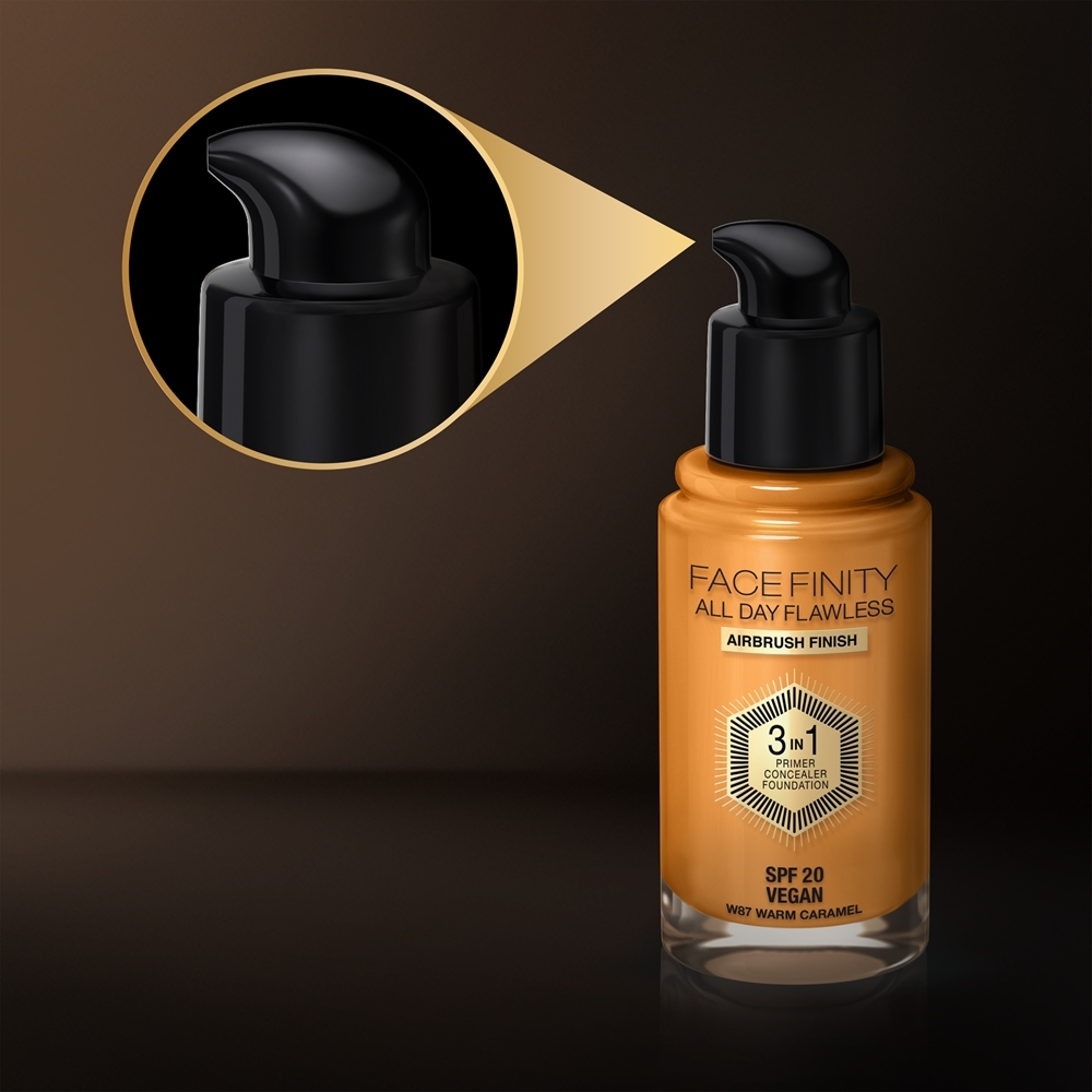 Max Factor Facefinity All Day Flawless - Долговечная тональная основа SPF 20, 30 ml