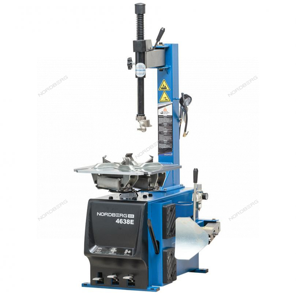 NORDBERG 4638E_380 Станок шиномонтажный полуавтомат, односкоростной, 380 В, синий