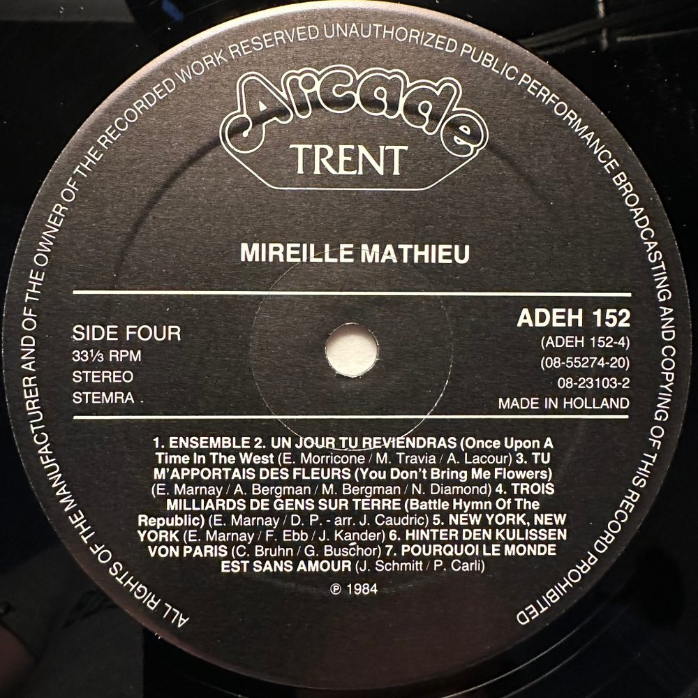 Mireille Mathieu - Mireille Mathieu 2LP (Голландия 1984г.)