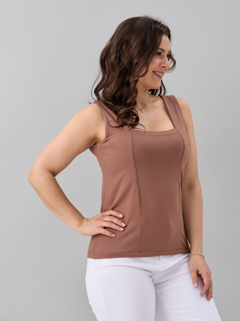 Майка М-040/кэмел