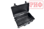 Кейс защитный ударопрочный РИФ 559х351х229 мм на колесах с телескопической ручкой IP55