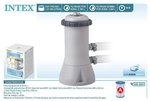 Фильтр-насос INTEX 28638, производительностью 3785 л/ч