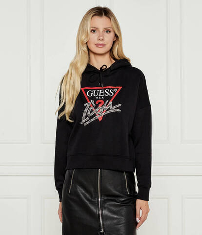 Худые GUESS - черный(W4BQ06 KB683)