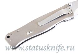 Нож Walter Brend Custom Titanium orange peelфотография - 5