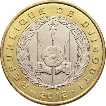 250 франков 2012 Джибути