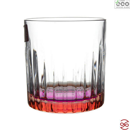 Набор стаканов для виски RCR Gipsy Оранжевые 360мл (6 шт)