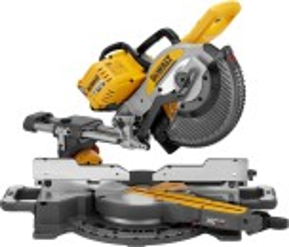 Пила торцовочная аккумуляторная DeWALT DCS 727 N FLEXVOLT, бесщеточная, без АКБ и ЗУ DCS727N-XJ