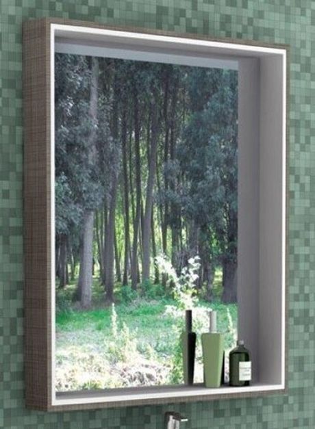 Зеркальный шкаф AQUATON Фабиа 80