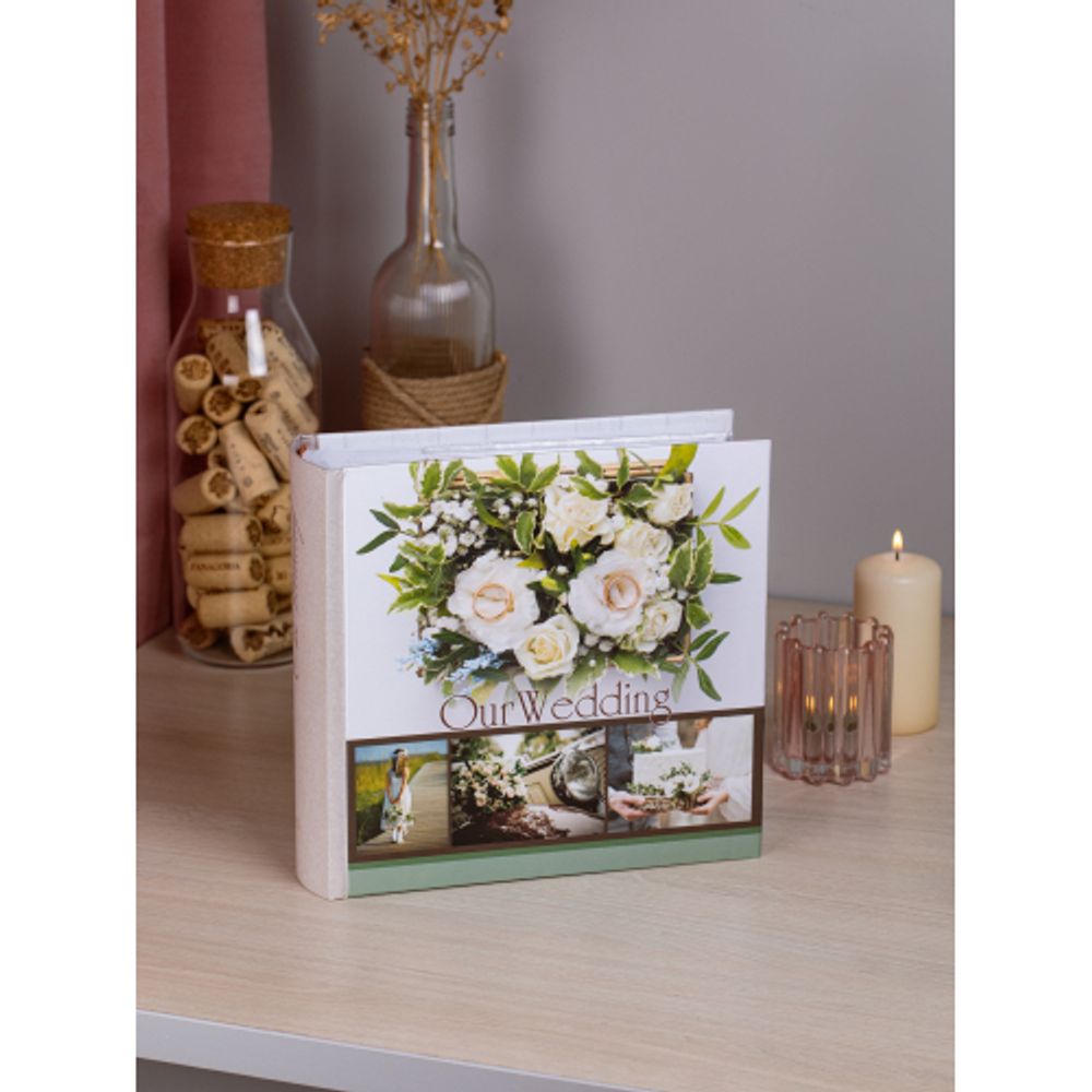 Фотоальбом Image Art IA-300BB серия 407 Свадьба книжный переплёт 75 лис 300 фотографий 10х15