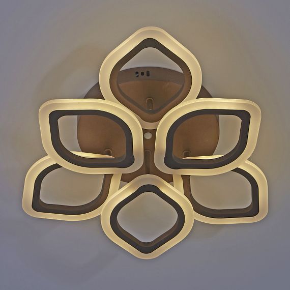 Потолочная светодиодная люстра Escada Ella 10212/6Led Coffee 56W