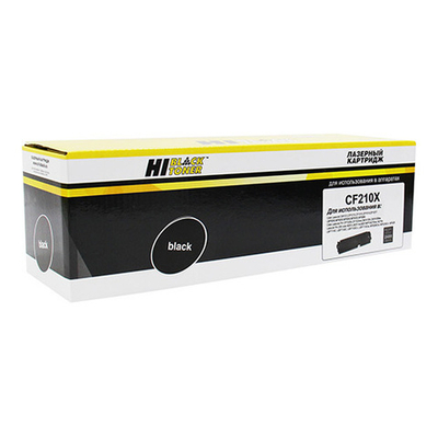 Картридж Hi-Black (HB-CF210X) для HP CLJ Pro 200 M251/M276, №131X, Black, 2,4K