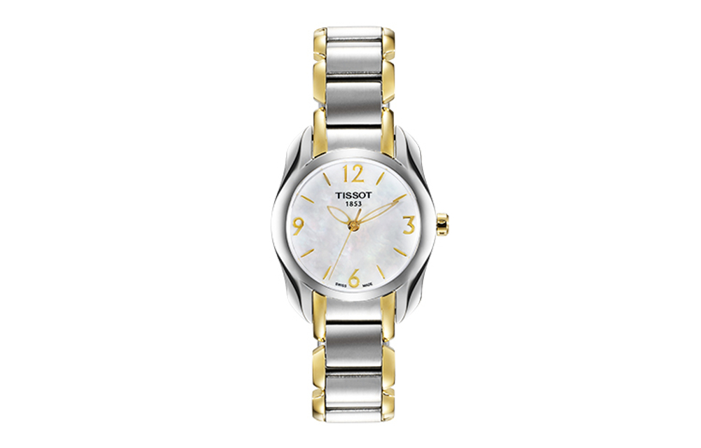 TISSOT Wave Collection Wave Collection Quartz Movement Women"s Watch 26mm Silver Dial T023.210.22.117.00