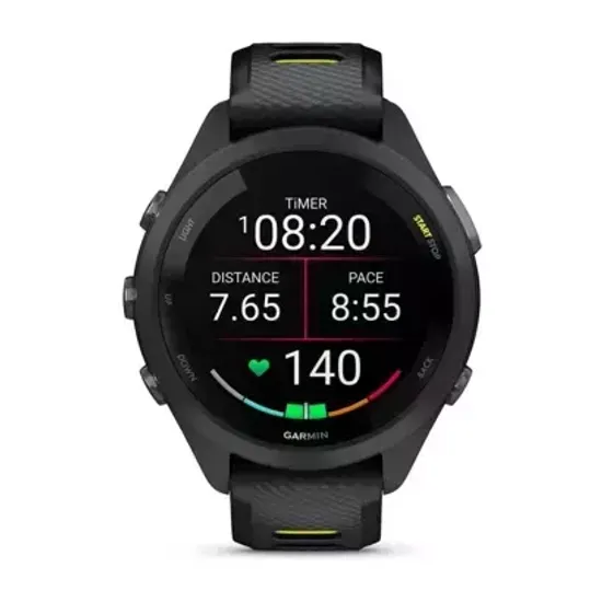 Смарт-часы Garmin Forerunner 265S, Черно-желтый 010-02810-13