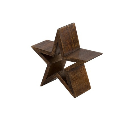 Fink - Звезда 28см дерево манго / артикул   174007  / GTIN 4042911740077