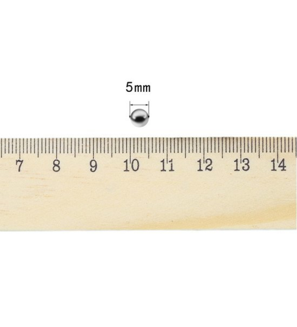 Шарик стальной d=5 мм