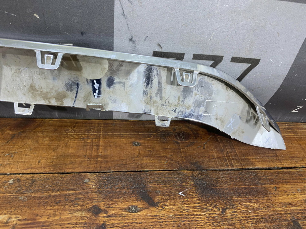 Накладка заднего бампера Mercedes ML GLE (W166) 15-18 Б/У Оригинал A1668857622