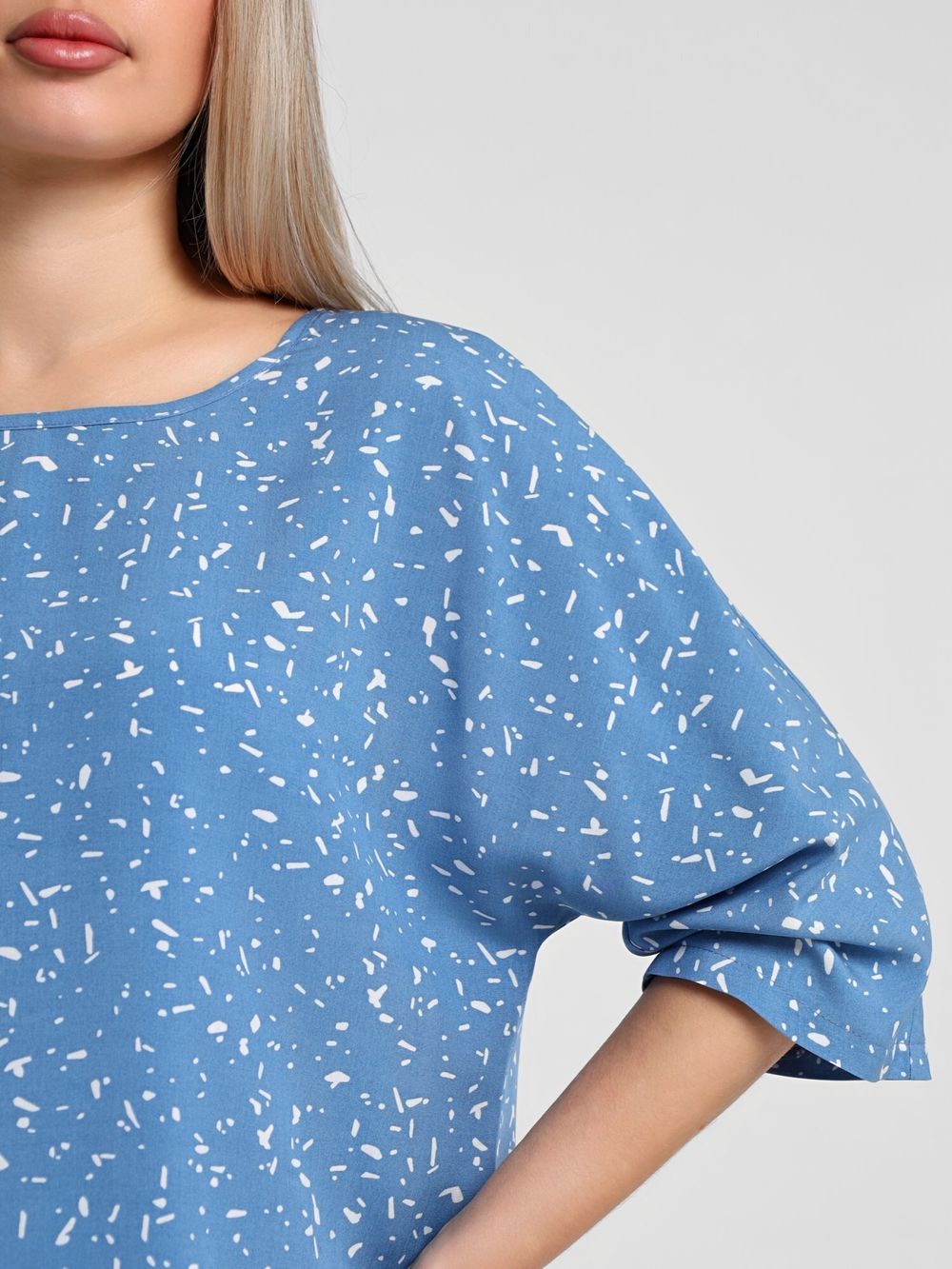 Блузка Долина-3 Виотекс ИНДИГО