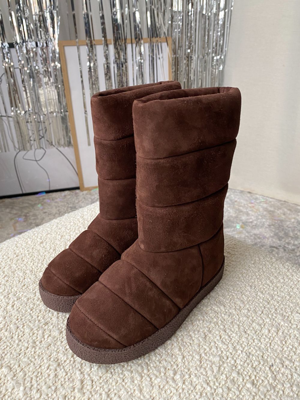 Новые замшевые сапоги Age of Innocence, 31,5