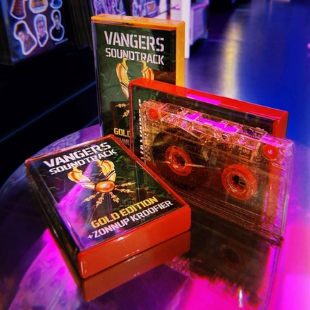 Vangers Soundtrack Gold Edition + Zonnup Kroopfier (tape)