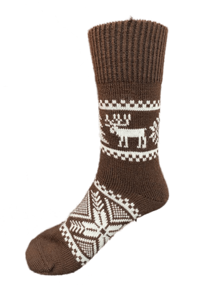 Носки женские Н212-13 коричневые