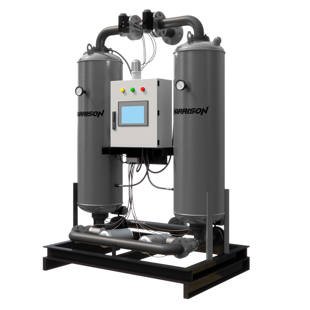 HRS-D98130000SXD Адсорбционный осушитель холодной регенерации: 130000 л/мин; -40°C; 10 бар
