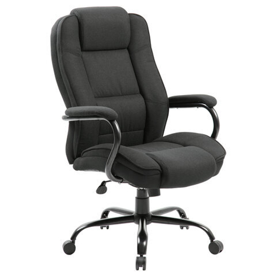 Кресло офисное BRABIX PREMIUM "Heavy Duty HD-002", усиленное, НАГРУЗКА до 200, ткань, 531830