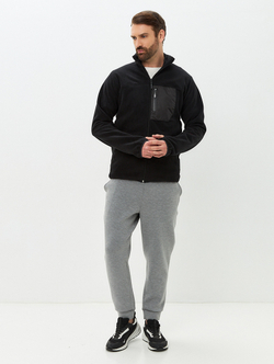 Флисовая толстовка unisex Eiger black