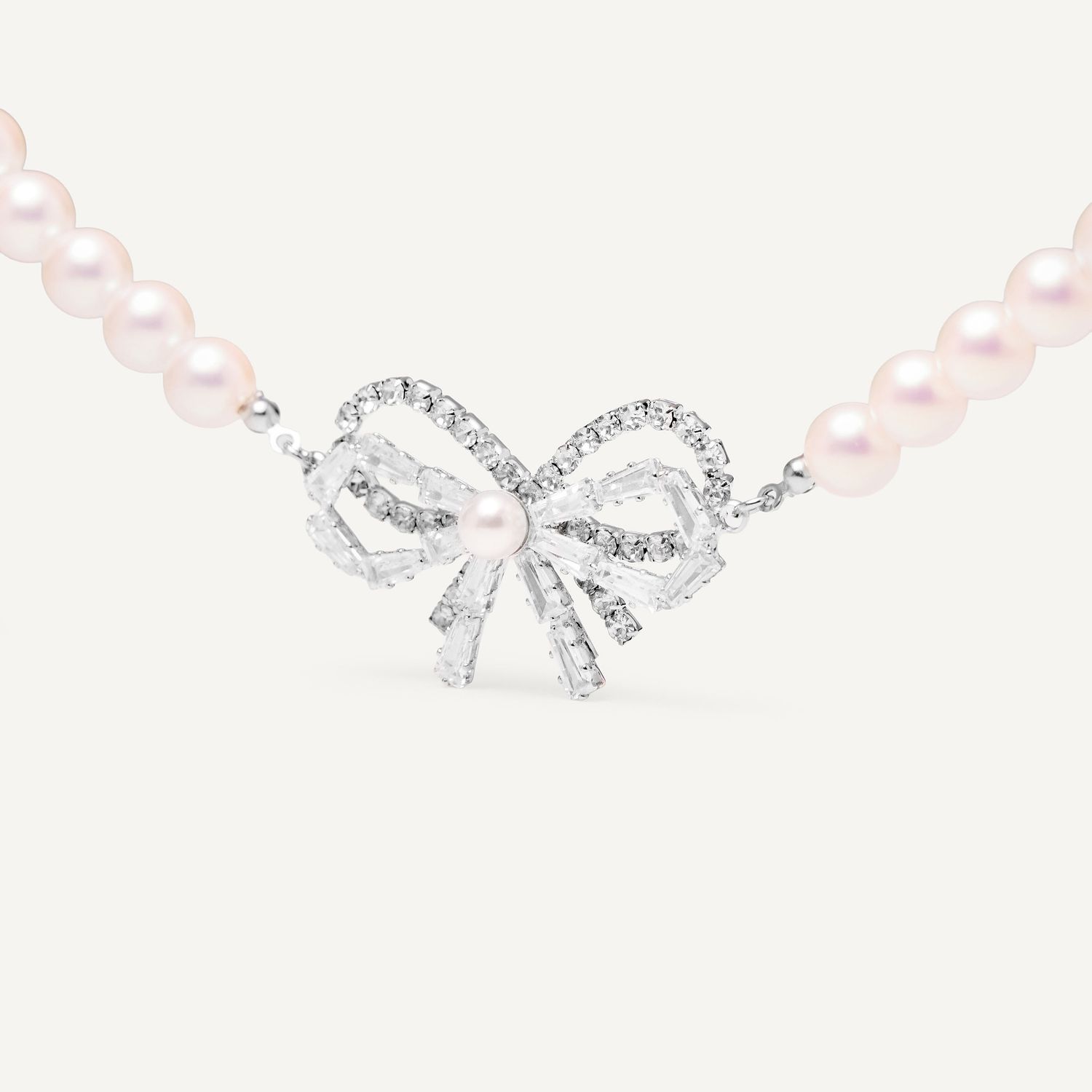 Колье Pearls and Bows Necklace