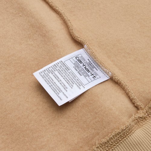 Толстовка мужская Carhartt WIP Chase Sweatshirt артикул:I033660_sable - купить в магазине Дайс