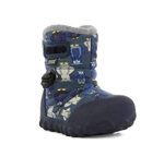 Сапоги утепленные детские Bogs B-Moc Owls Navy