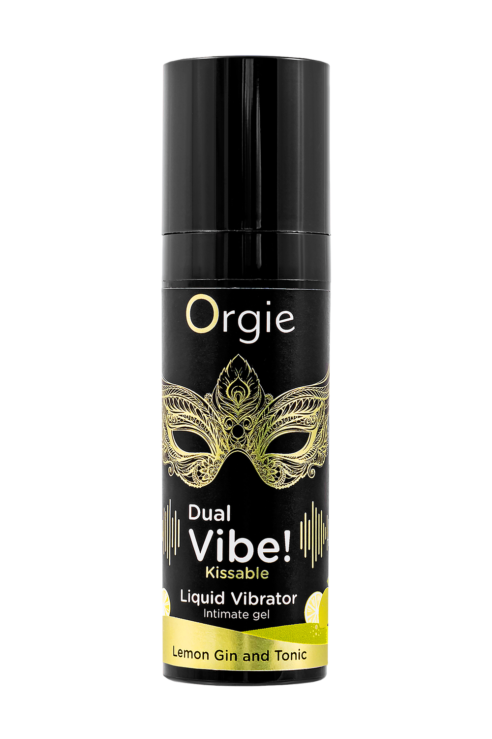 Съедобный гель с эффектом вибрации Orgie со вкусом джин-тоника 15 мл