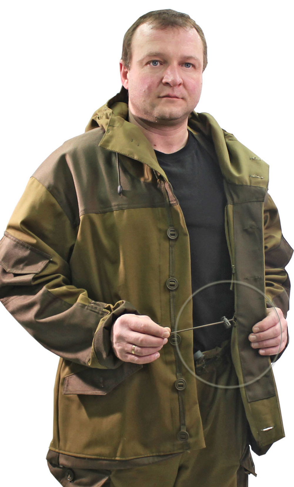 Костюм "Горка" NEW тк.Палатка с накладками