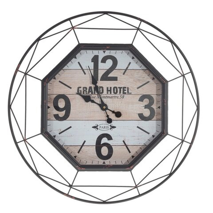 GAEM Часы настенные декоративные, L60 W6,5 H60 см, (1xАА не прилаг.)