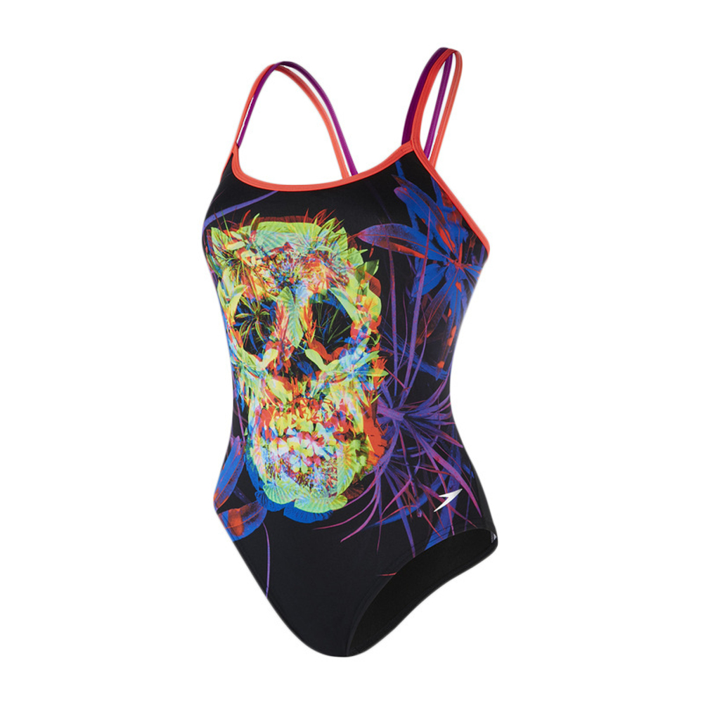 Купальник женский спортивный Speedo Psychedelic Fusion Double Crossback