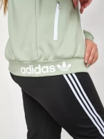 костюм спортивный на молнии Adidas больших размеров