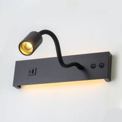 Citilux Декарт CL704471 LED USB Светильник с выключателем Чёрный