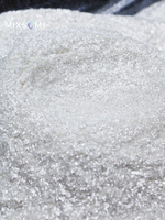 Премиум пигмент 9789 - Белый жемчуг мерцающий супер блеск - универсальный