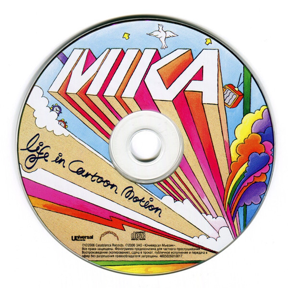 Mika / Life In Cartoon Motion (RU)(CD)