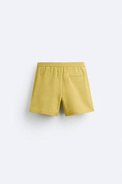 ZARA ПЛАВКИ ТЕКСТУРИРОВАННЫЕ, ЦВЕТ ОЛИВКОВОГО МАСЛА