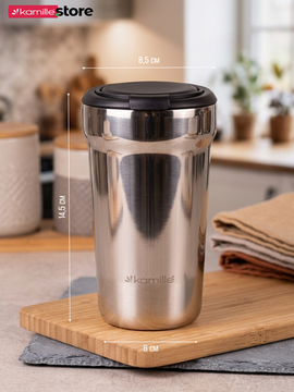 Термокружка 320 мл. из нержавеющей стали Kamille KM 2158