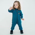 Комбинезон с карманами "Синий камень" утепленный