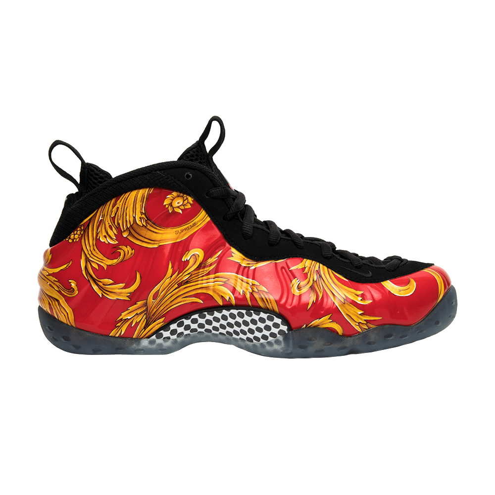 Supreme X Nike Foamposite One Hyper Sneakers