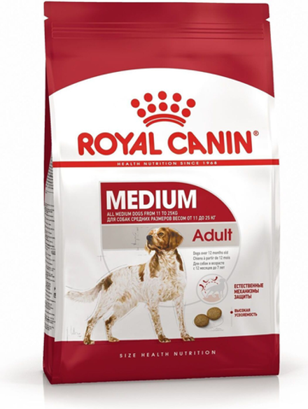 Royal Canin 3кг Medium Adult Сухой корм для собак средних пород