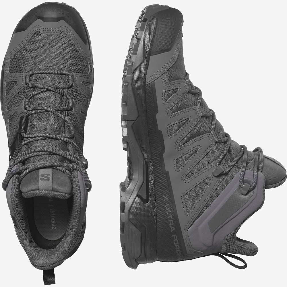 Ботинки Salomon X Ultra Forces MID GTX Wolf Grey