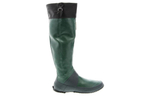 WBSJ Waterproof Rain Boots Unisex Dark Green