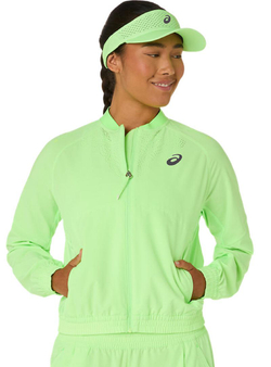 Женская теннисная куртка Asics Match - illuminate green